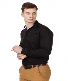 Cotton Solid Black... Image