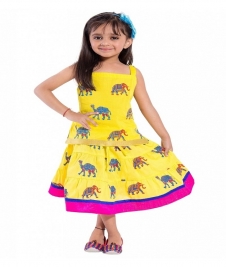 Cotton Printed Lehenga... Image