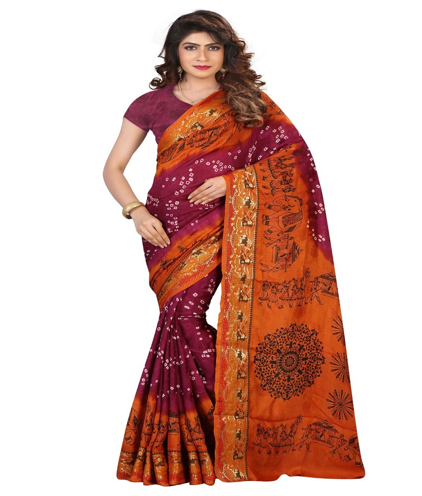 Dolly Gamthi Art Silk Sarees 