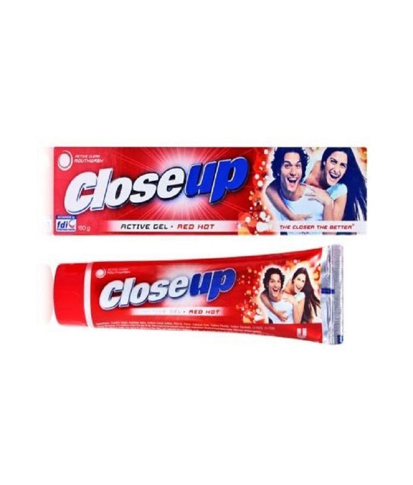 Close Up Toothpaste Red