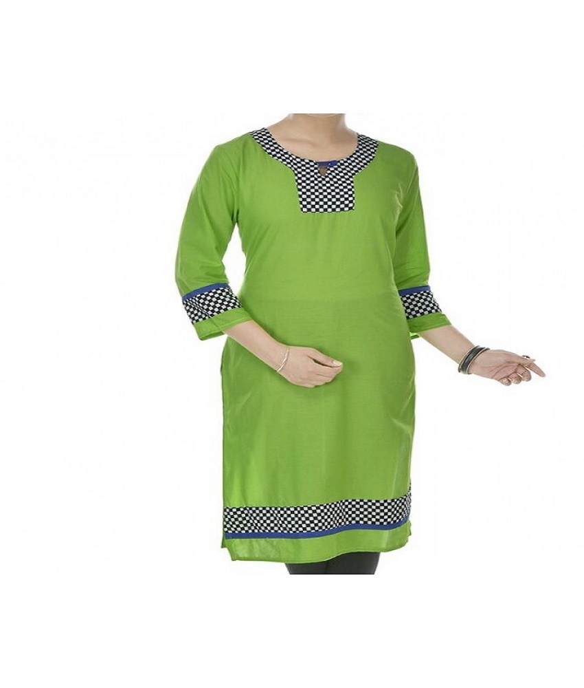 Cotton  Straight Style Kurti