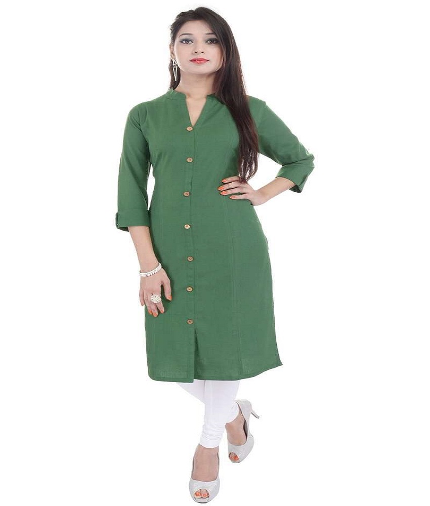 Cotton  Straight Style Kurit