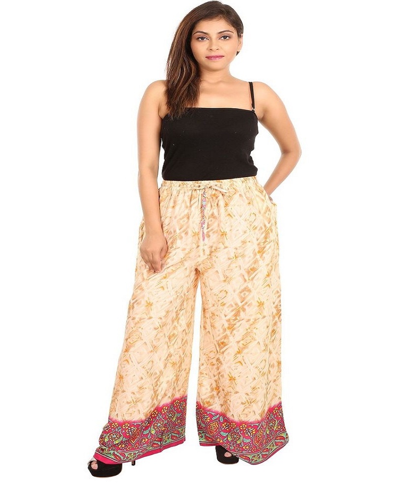 Rayon 140 Grm Printed Palazzo
